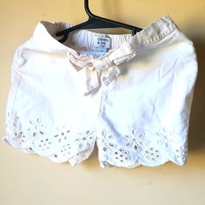 Crown And Ivy Girls Size 6 White Shorts